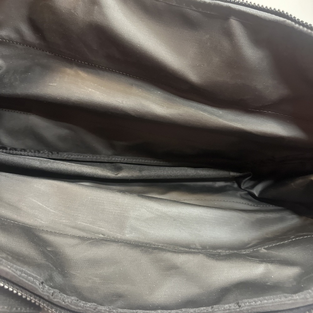 Harley-Davidson‎ Black Canvas Leather Travel Duffel Bag Weekend Gym Carry On 22" - Picture 3 of 6